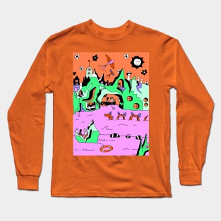 Somewhere in Switzerland Long Sleeve T-Shirt